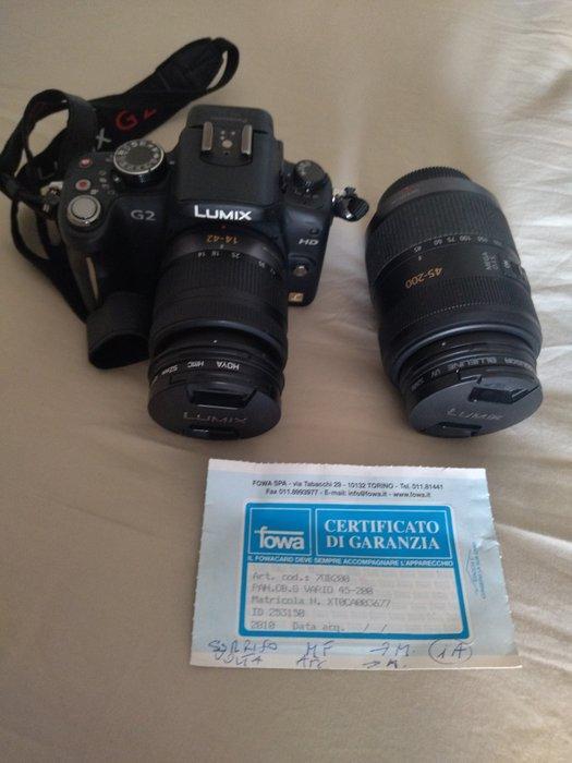 Panasonic DMC-G2 + 14-42 OIS + 45-200 OIS Spiegelloze camera, Audio, Tv en Foto, Fotocamera's Digitaal