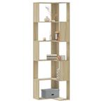 vidaXL Boekenkast 5-laags hoek 50x50x179 cm bewerkt hout, Verzenden, Nieuw, 50 tot 100 cm, 150 tot 200 cm