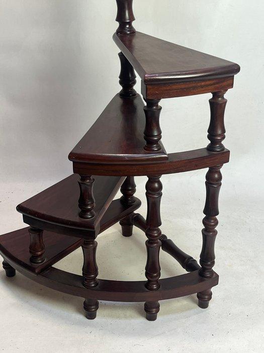 Trapje - bibliotheektrap - Hout - klassieke bibliotheektrap, Antiek en Kunst, Curiosa en Brocante