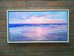 Van Noort (XX-XXI) - Zonnig strandgezicht Zandvoort, Antiek en Kunst, Kunst | Schilderijen | Klassiek