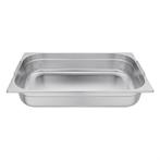Vogue RVS GN 1/1 bak met handvatten 10cm, Verzenden, Nieuw