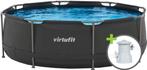 VirtuFit rond zwembad 244cm incl filterpomp, Tuin en Terras, Zwembaden, 200 tot 300 cm, 80 tot 120 cm, Rond, Nieuw