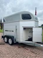 Oerdegelijk! vol-Alu Henra 2-paards met zadelkamer!, Dieren en Toebehoren, Ophalen, Zo goed als nieuw, Aluminium, 2-paards trailer