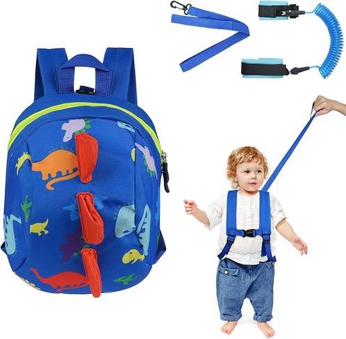 Kinder Dino Set - Tas En Bescherm Set - Veilig op Avontuur, Sieraden, Tassen en Uiterlijk, Overige Accessoires, Nieuw, Verzenden
