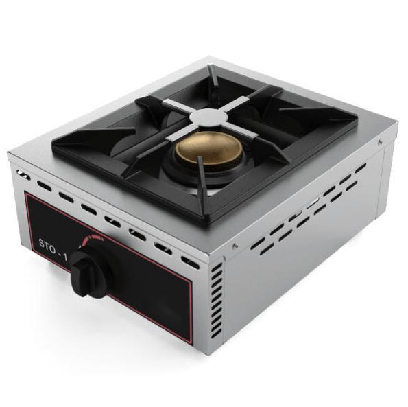 Gold Catering Equipment | Fornuis | Gas | 1 Brander | 370x51, Zakelijke goederen, Horeca | Keukenapparatuur, Nieuw in verpakking