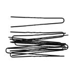 Haardotspelden Extra Stevig 9cm Metaal 10 Stuks Zwart, Nieuw