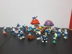 Peyo Schleich - Figuur - Smurfen lot en twee huisjes (32) -