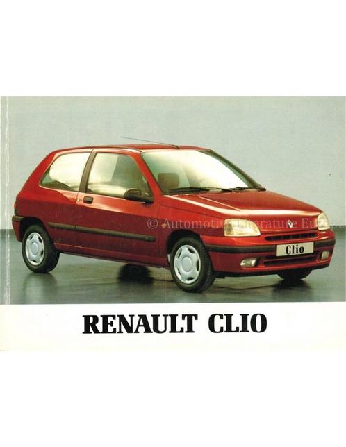 1995 RENAULT CLIO INSTRUCTIEBOEKJE FRANS, Auto diversen, Handleidingen en Instructieboekjes