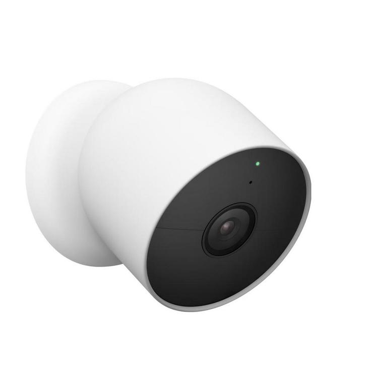 Nest Cam (outdoor of indoor, batterij) Google Videobewaking, Huis en Inrichting, Deurbellen, Zo goed als nieuw, Ophalen of Verzenden
