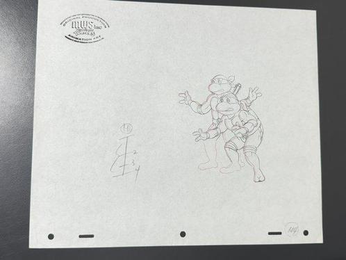 Murakami-Wolf-Swenson - Originele animatietekening - Teenage, Cd's en Dvd's, Dvd's | Tekenfilms en Animatie
