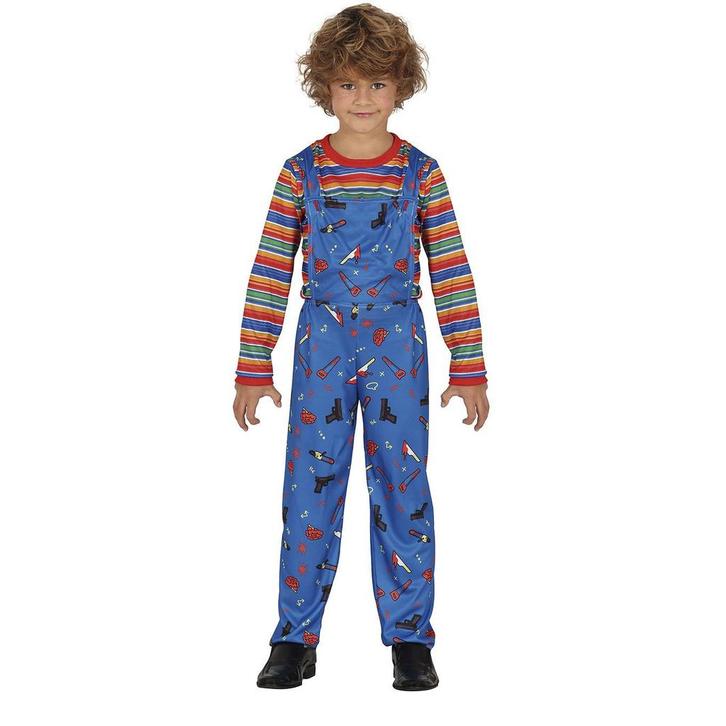 Pop Halloween Kostuum Kind Blauw, Hobby en Vrije tijd, Feestartikelen, Nieuw, Verzenden