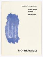 Robert Motherwell - Motherwell - Galerie Im Erker **, Antiek en Kunst