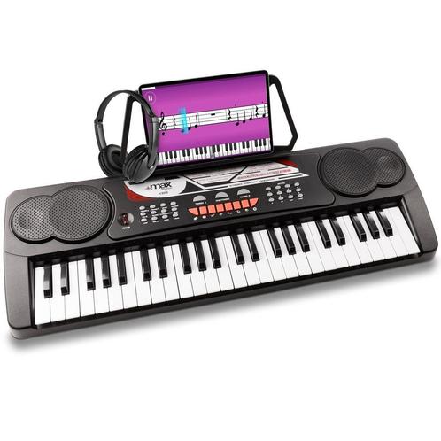 MAX KB8 keyboard piano met 49 toetsen en koptelefoon, Muziek en Instrumenten, Keyboards, Nieuw, Verzenden