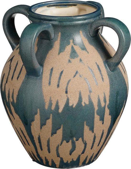 2dekans | Mica Decorations Caldo Vaas - L25 x B24 x H30 cm -, Huis en Inrichting, Woonaccessoires | Overige, Zo goed als nieuw
