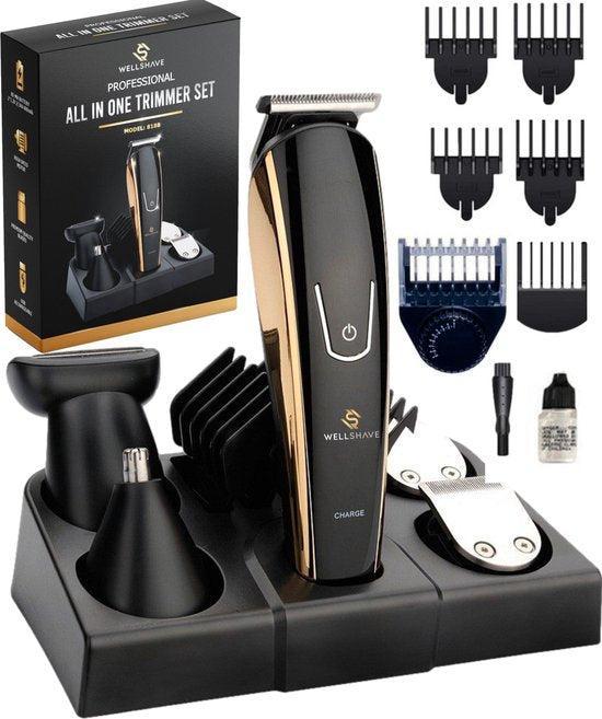2dekans | Wellshave 5 in 1 Baardtrimmer Mannen Pro - Trimmer, Sieraden, Tassen en Uiterlijk, Uiterlijk | Haarverzorging, Zo goed als nieuw