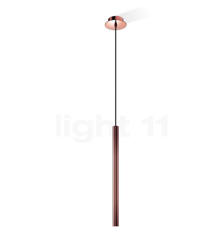 Decor Walther Pipe Hanglamp LED, rozegoud (Hanglampen), Huis en Inrichting, Lampen | Hanglampen, Nieuw, Verzenden