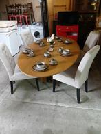Riante eetkamer set, Ophalen, Gebruikt, Eikenhout