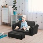 TRUUSK Kinderfauteuil Met Voetenbank, Kinderbank Met Kruk, K, Verzenden, Nieuw