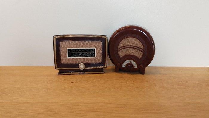 Ekco en een Marconi - AD36 en een 450 Buizenradio - Diverse, Audio, Tv en Foto, Radio's