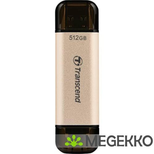 Transcend JetFlash 930C 512GB Goud, Computers en Software, RAM geheugen, Nieuw, Verzenden