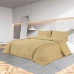 vidaXL Dekbedovertrekset lichtgewicht 140x200 cm microvezel, Huis en Inrichting, Verzenden, Nieuw