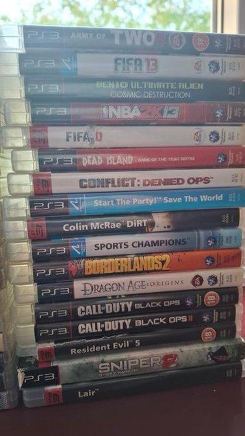 Sony - Playstation 3 - Plsystation 3 lot of 35 games - beschikbaar voor biedingen