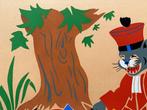 Franse school (XIX) - Le Chat, la Belette et le Petit Lapin