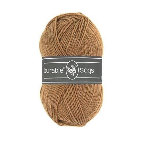 Durable Soqs 2218 Hazelnut - Haakgaren / Breigaren, Hobby en Vrije tijd, Breien en Haken, Breien of Haken, Nieuw, Wol of Garen
