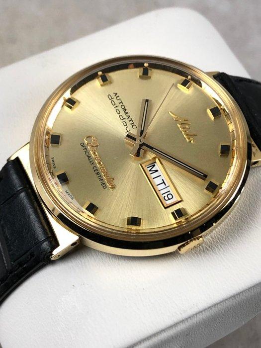 Mido - Commander Datoday Automatic 18K Gold - M8429.6.C2.41, Sieraden, Tassen en Uiterlijk, Horloges | Heren