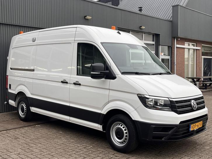 Volkswagen Crafter 2.0 TDI L3H3, Auto's, Bestelauto's, Onderhoudsboekje, Lease, Overige kleuren, Handgeschakeld, Wit, Financial lease