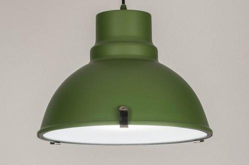 Rietveld Hanglampen - Groen - Metaal, Aluminium, Huis en Inrichting, Lampen | Hanglampen, Verzenden
