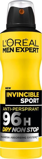 L'OREAL MEN EXPERT INVINCIBLE SPORT 96H DRY DEODORANT SPRA.., Verzenden, Nieuw