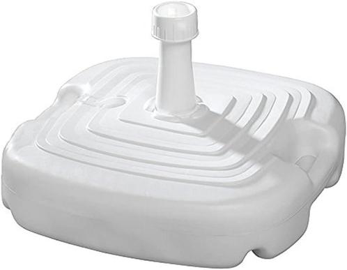 Parasolvoet Vulbaar 17 liter - Wit, Tuin en Terras, Parasols, Ophalen of Verzenden