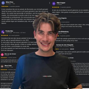 Website laten maken WordPress/Shopify? 45+ Google recensies beschikbaar voor biedingen