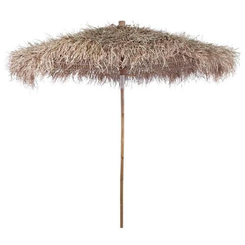 Bamboe Parasol Bananenblad 270cm: Tweedekansje! -35% Korting, Tuin en Terras, Parasols, 2 tot 3 meter, Nieuw, Stokparasol, Ophalen of Verzenden