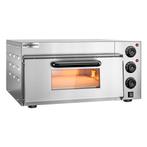 GGM Gastro | Elektrische mini pizzaoven - 4x 20cm - | PEKG20, Verzenden, Nieuw in verpakking, Ovens, Magnetrons en Steamers