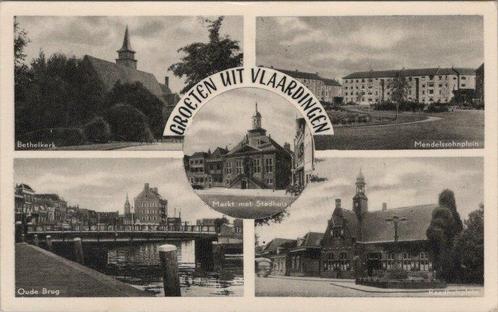 VLAARDINGEN - Meerluik Groeten uit Vlaardingen, Verzamelen, Ansichtkaarten | Nederland, Verzenden