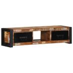 vidaXL Tv-meubel 100x30x25 cm massief gerecycled hout, Verzenden, Nieuw, Overige houtsoorten