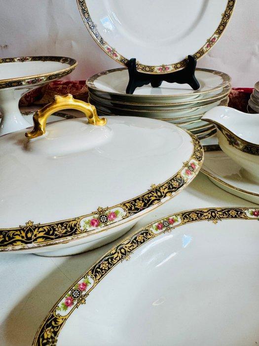Limoges - Chabrol frères - Eetservies (24) - Véritable, Antiek en Kunst, Antiek | Glas en Kristal