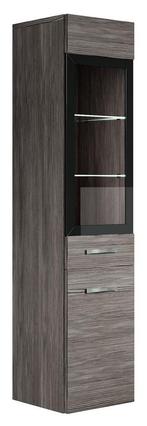 Badkamerkast Rio 30 x 30 x 131 cm Grijs Eiken Kolomkast, Verzenden, Nieuw, (Half)hoge kast