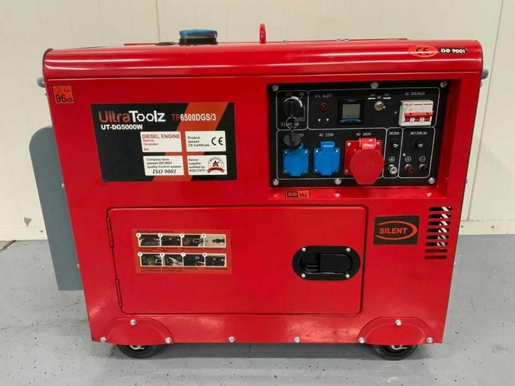 Online veiling: UltraToolz TP6500DGS/3 Stroomgenerator, Zakelijke goederen, Machines en Bouw | Aggregaten