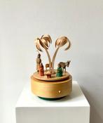 Kerstbeeldje VEB Harmonie - Kerststal speeldoos - Hout -, Nieuw