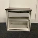 Drentea roldeurkast 1 legbord en 1 lade, (hxbd) 74x80x46 cm,