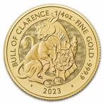 Gouden Tudor Beast - The Bull of Clarence 1/4 oz 2023, Verzenden, Losse munt, Goud