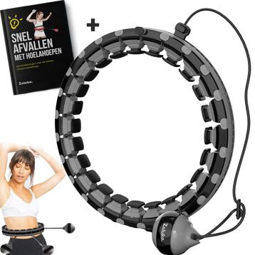 Zoluko Fitness Hoepel met gewicht - Inclusief E-book - Zwart beschikbaar voor biedingen