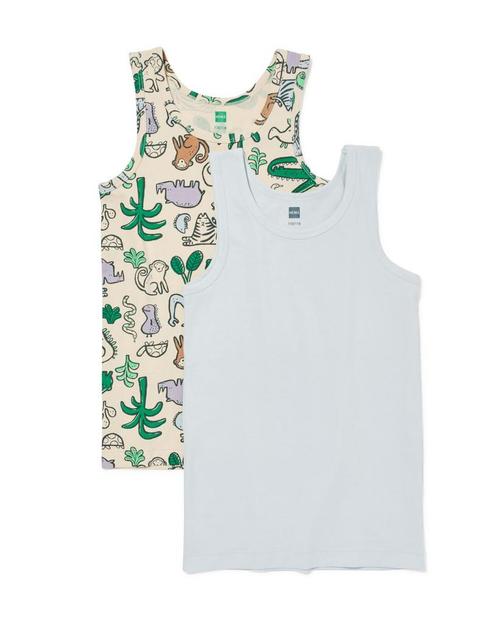 HEMA Kinderhemden jungle - 2 stuks lichtblauw, Kinderen en Baby's, Kinderkleding | Overige, Nieuw, Verzenden