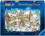Christmas Village Puzzel (1000 stukjes) | Ravensburger -, Hobby en Vrije tijd, Denksport en Puzzels, Verzenden, Nieuw