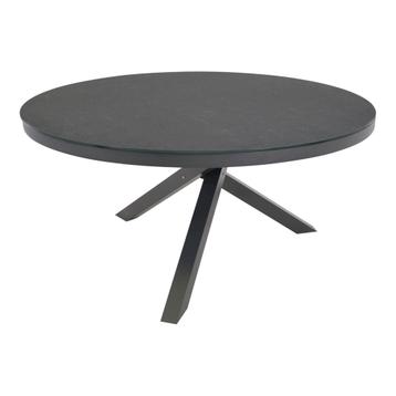 Ronde Tuintafel Mojito Negro Ø 150 cm  Keramiek Lesli Living beschikbaar voor biedingen