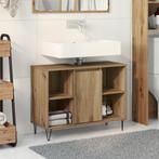 vidaXL Kaptafel Artisan Eiken MDF Standaard Kaptafel, Huis en Inrichting, Tafels | Kaptafels, Verzenden, Nieuw