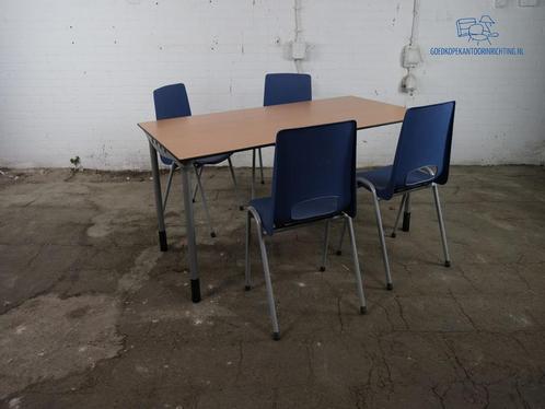 Ahrend | Kantinetafel | Tweedehands | Beuken volkern blad |, Zakelijke goederen, Kantoor en Winkelinrichting | Kantoormeubilair en Inrichting